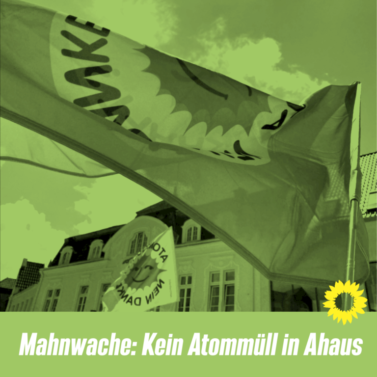 Mahnwache „Kein Atommüll in Ahaus e.V.“