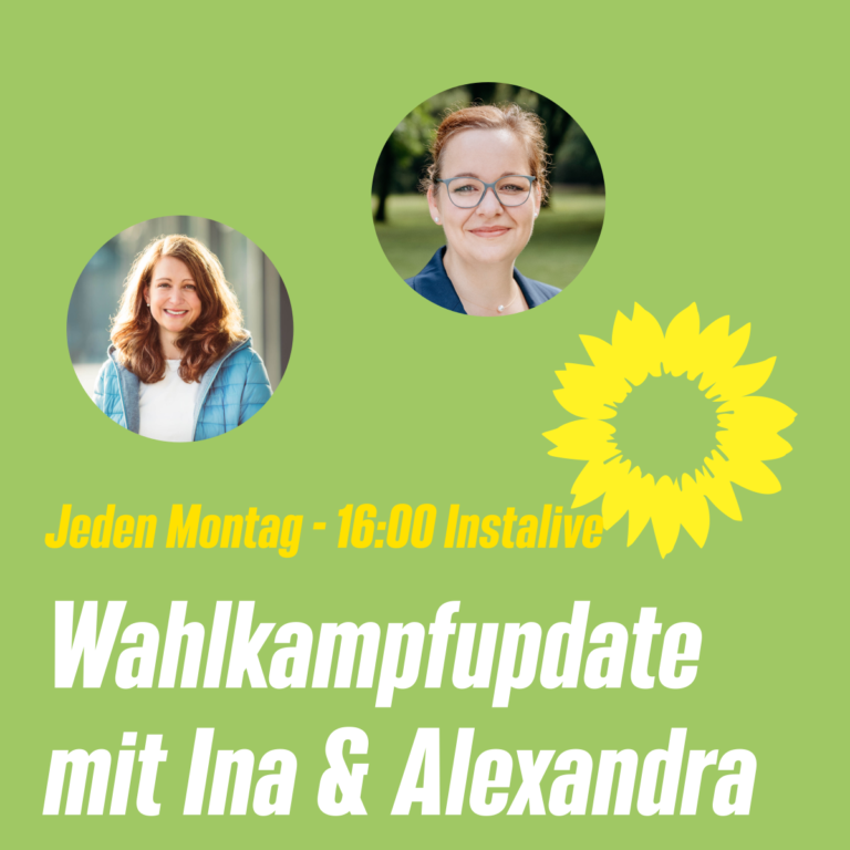 Neues Format – Wahlkampfupdate mit Ina und Alexandra